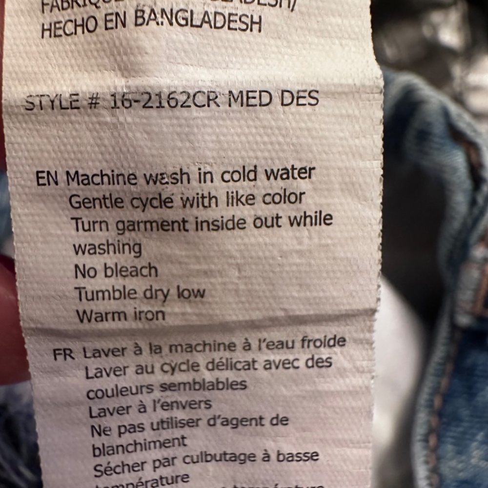 REFUGE DENIM DISTRESSED BOYFRIEND JEANS womens SIZE 11 - Picture 8 of 8